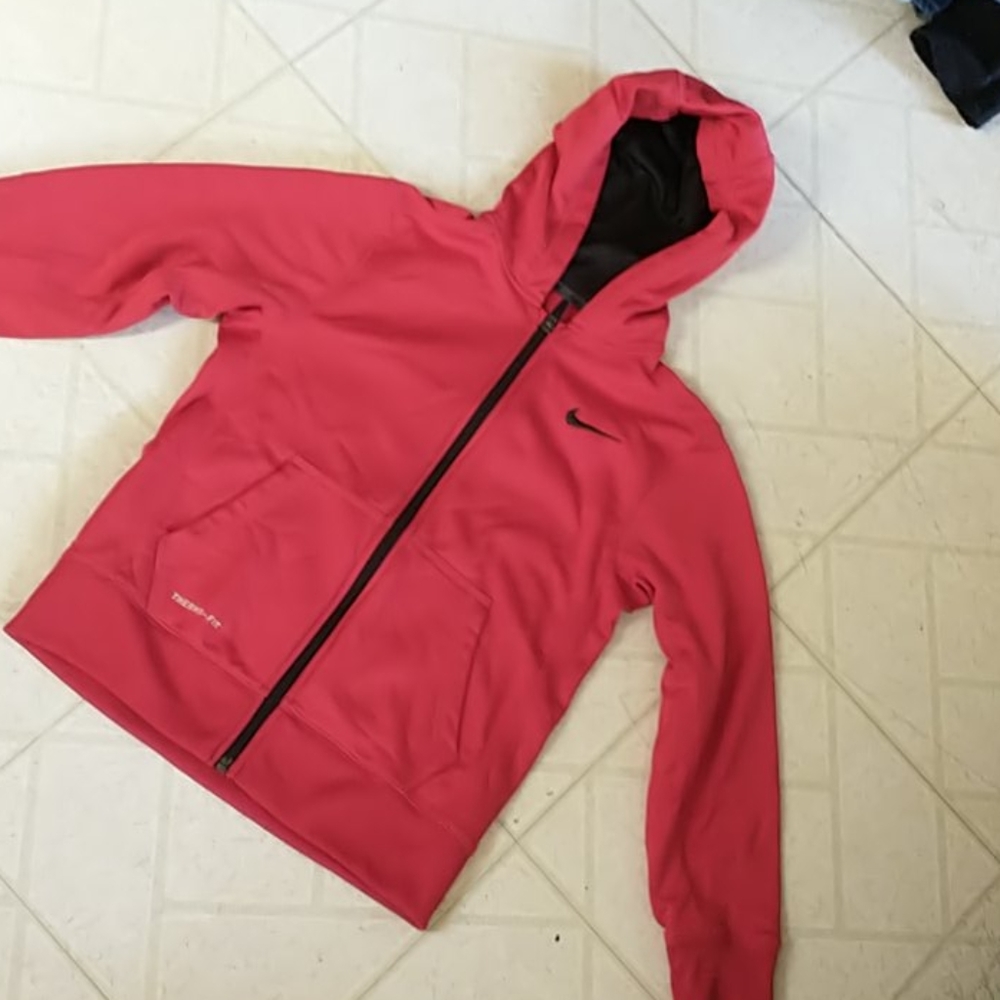 Red Nike sweater